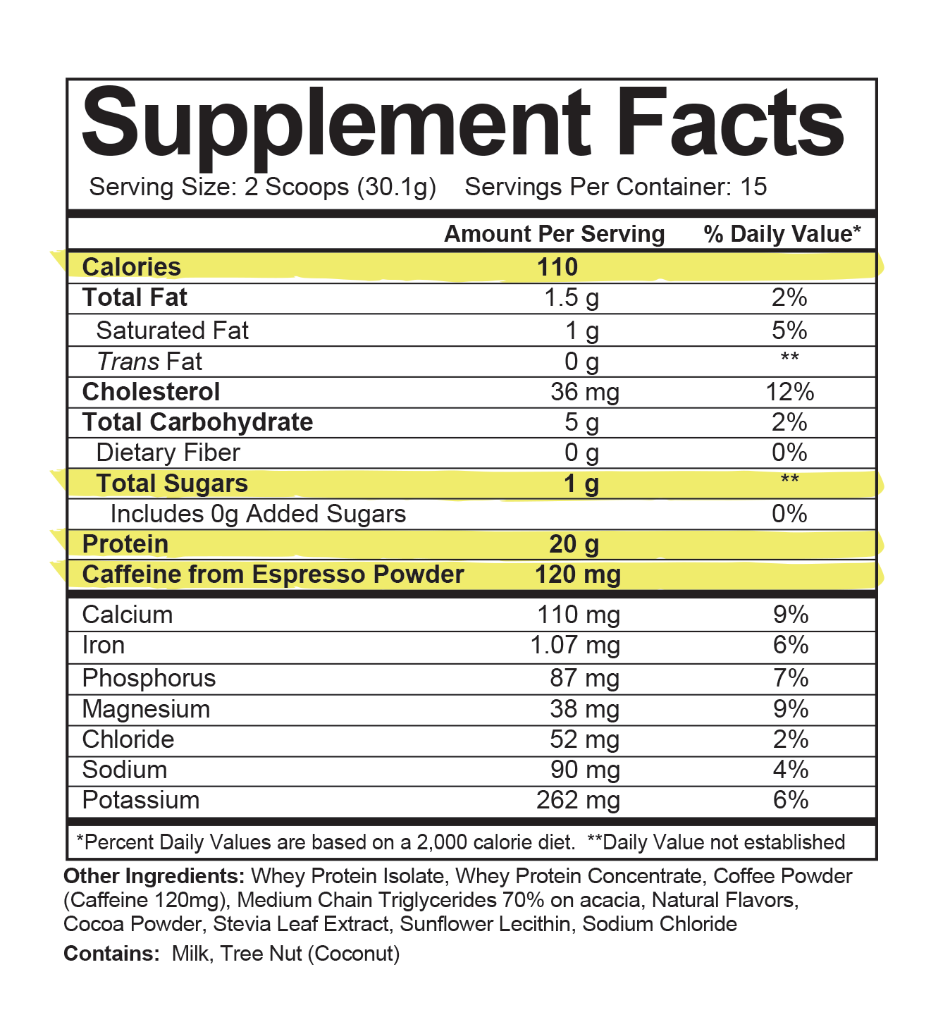 PROTEIN ESPRESSO