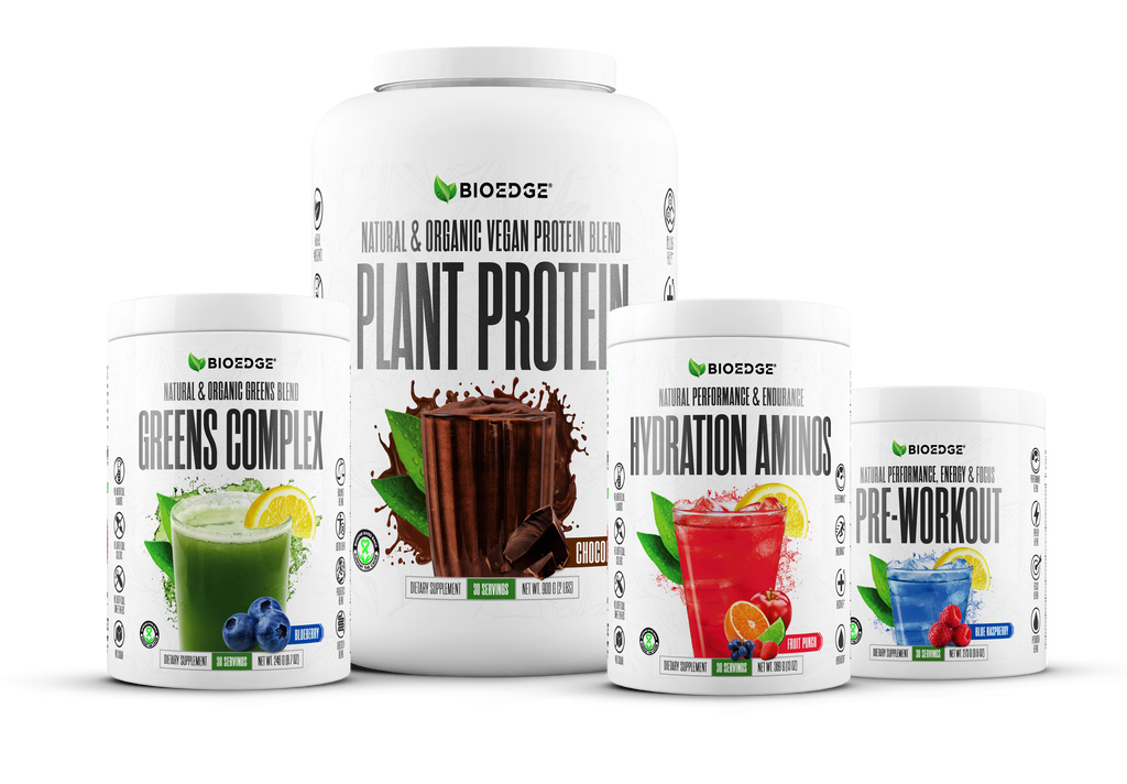 HEALTH & FITNESS STACK With PLANT PROTEIN – BIOEDGE CANADA